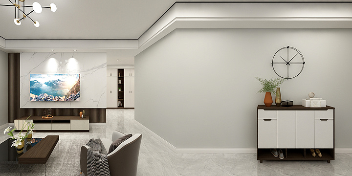 室内设计师张瑶-星河湾-装修设计方案