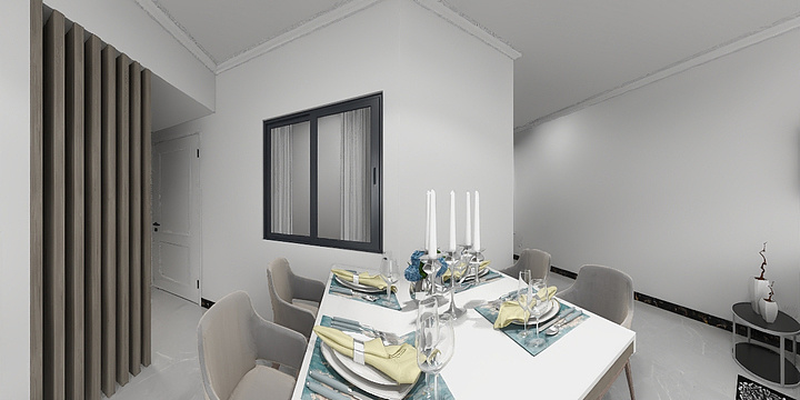 亿晋装饰-崇和花园13栋1301房-装修设计方案