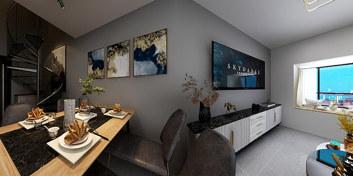 .-星悦城样板间效果图-装修设计方案