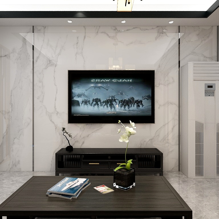 YEZI00-福总华庭新中式风格-装修设计方案