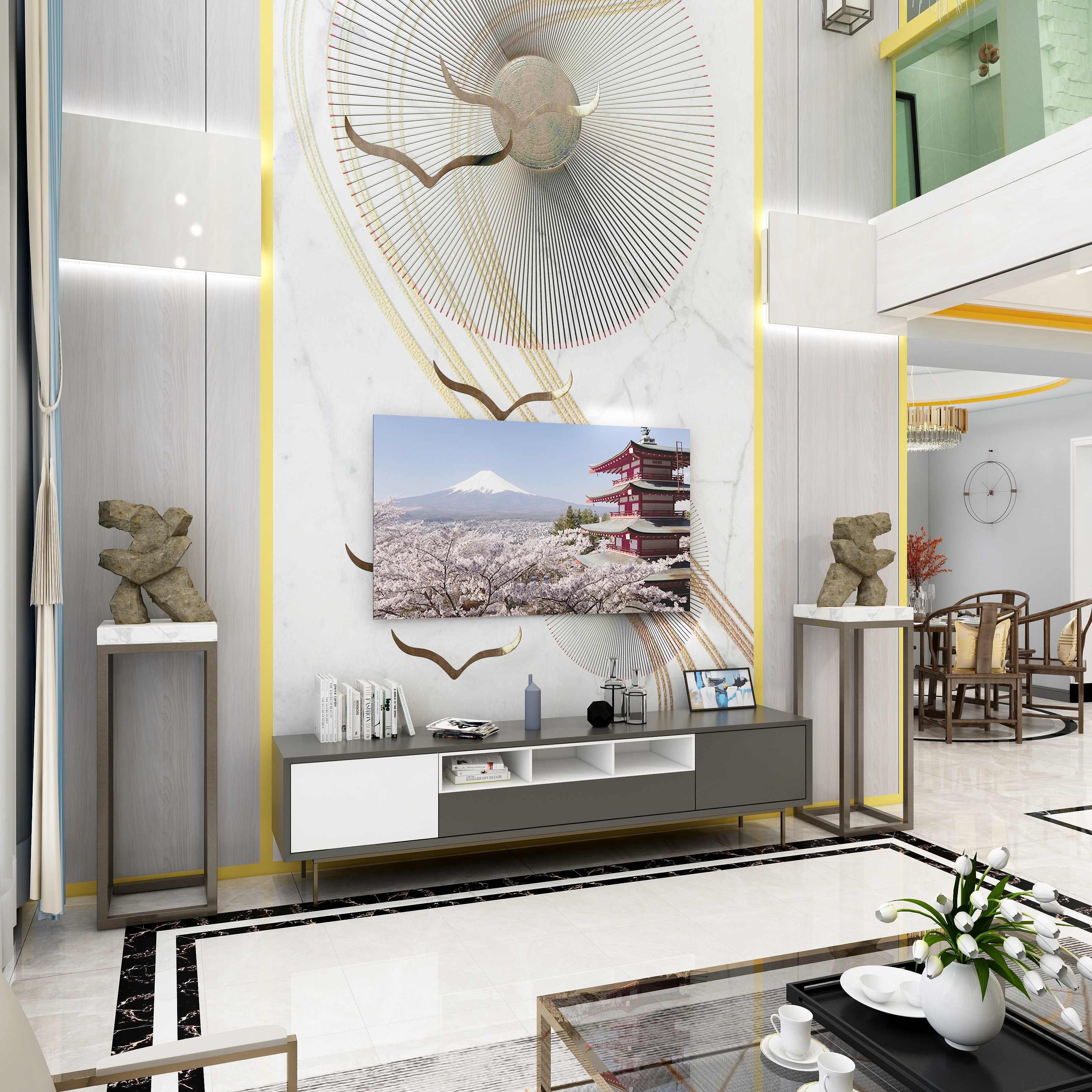 Zero设计-轻奢别墅-装修设计方案