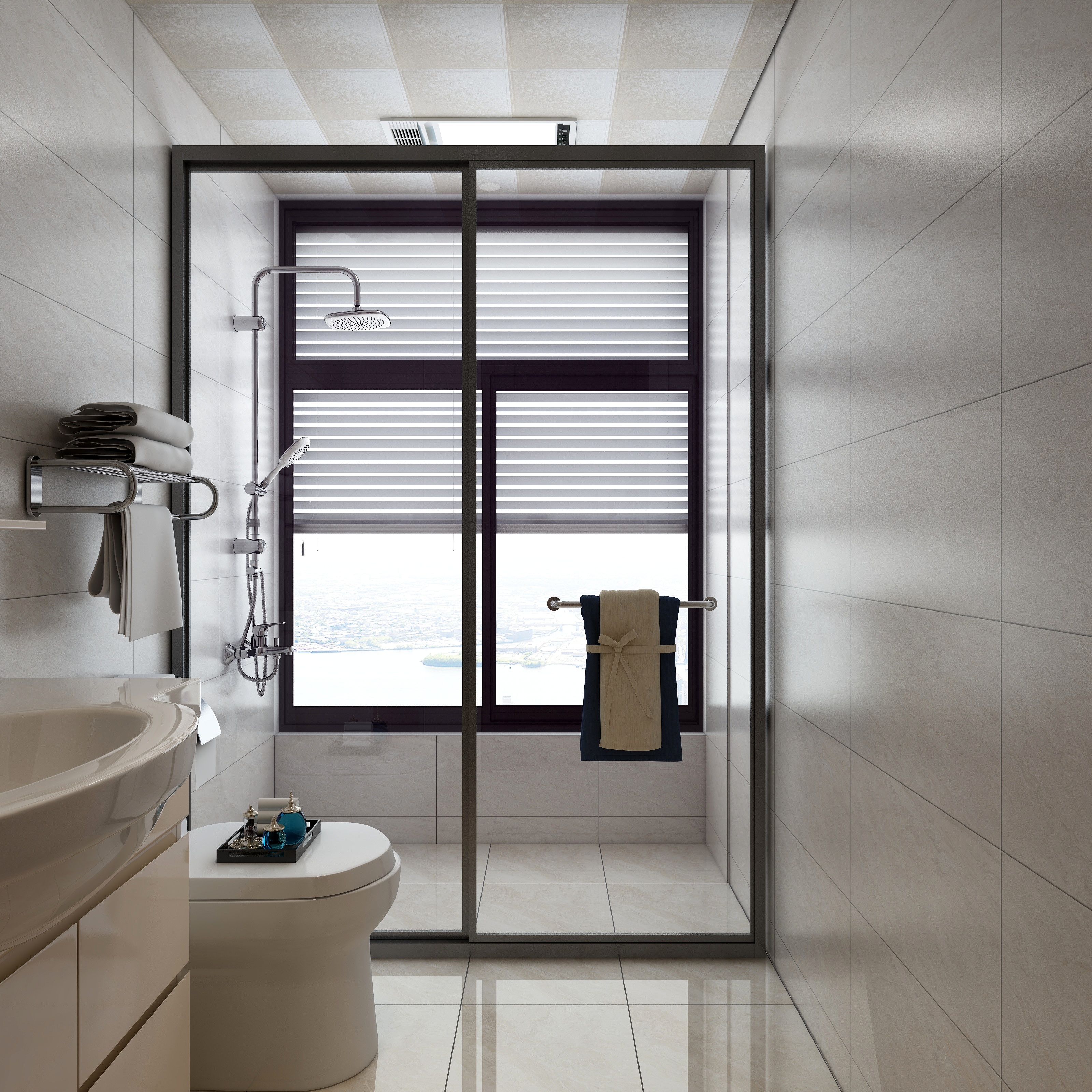 湛智华-简美341平6房装修效果图