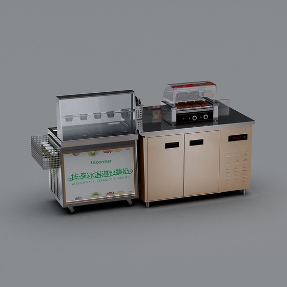 Niche model-fried yogurt machine + sausage machine