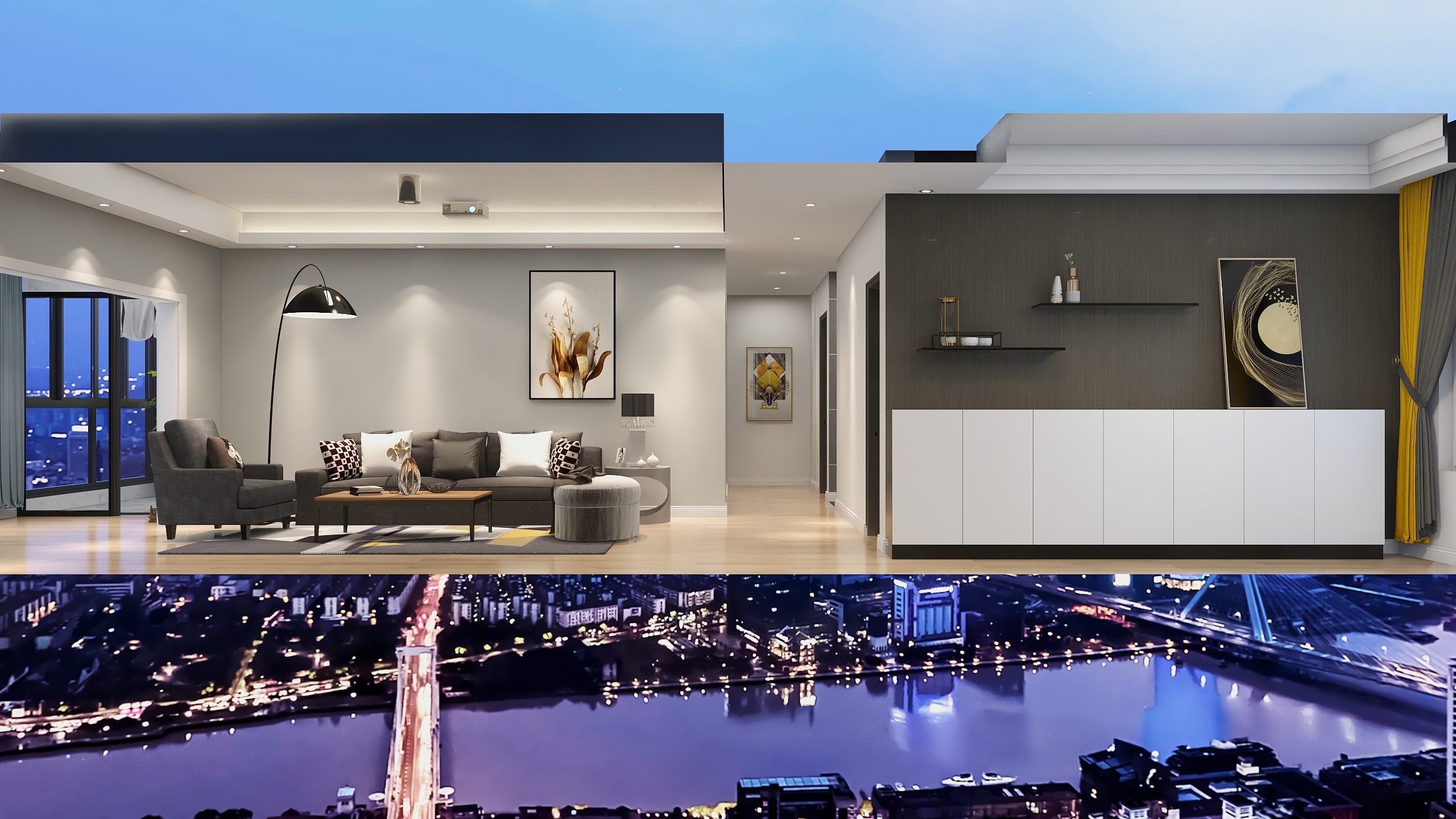 Mbei设计-现代极简风-装修设计方案