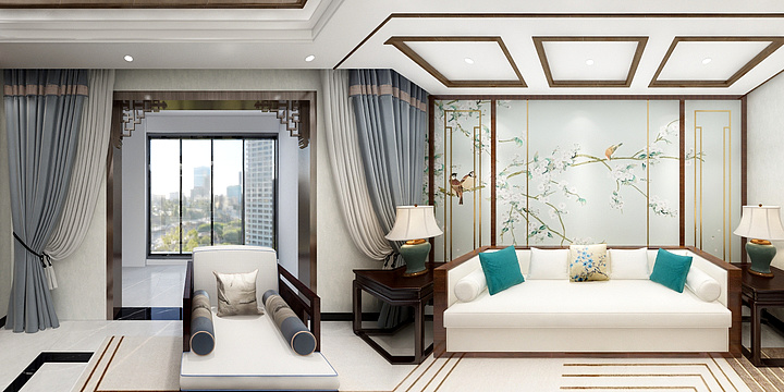 鹿见森-杜鹃华府1-1-301-现代-装修设计方案