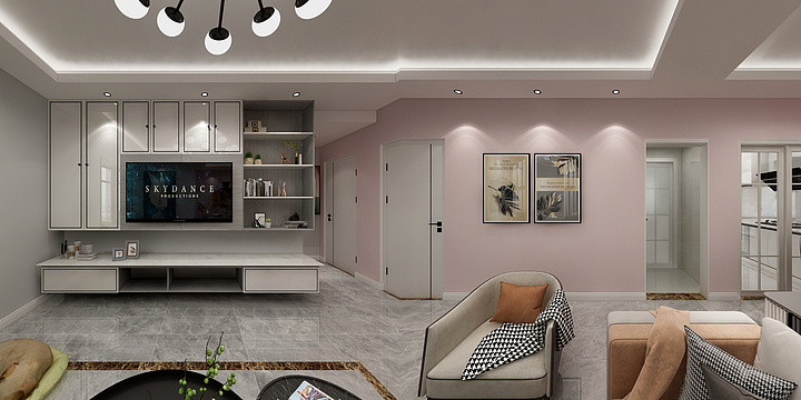 三飘Vhcd-彭山翡翠龙湾-装修设计方案