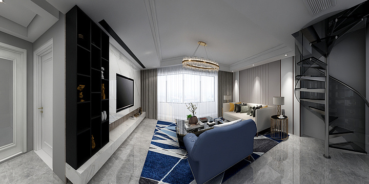 尹吉星-格林春天88-2-501-装修设计方案