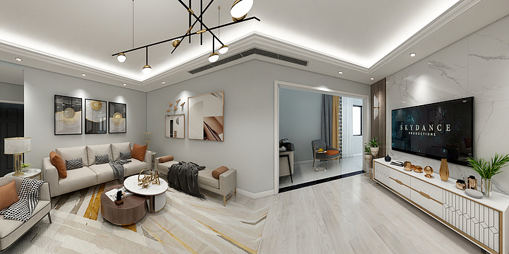 罗浩澜-金华公寓2-装修设计方案