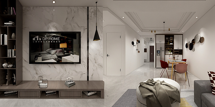 设计师王毅成-86现代简约-装修设计方案