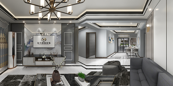 金宸装饰-保利17-2-202-装修设计方案