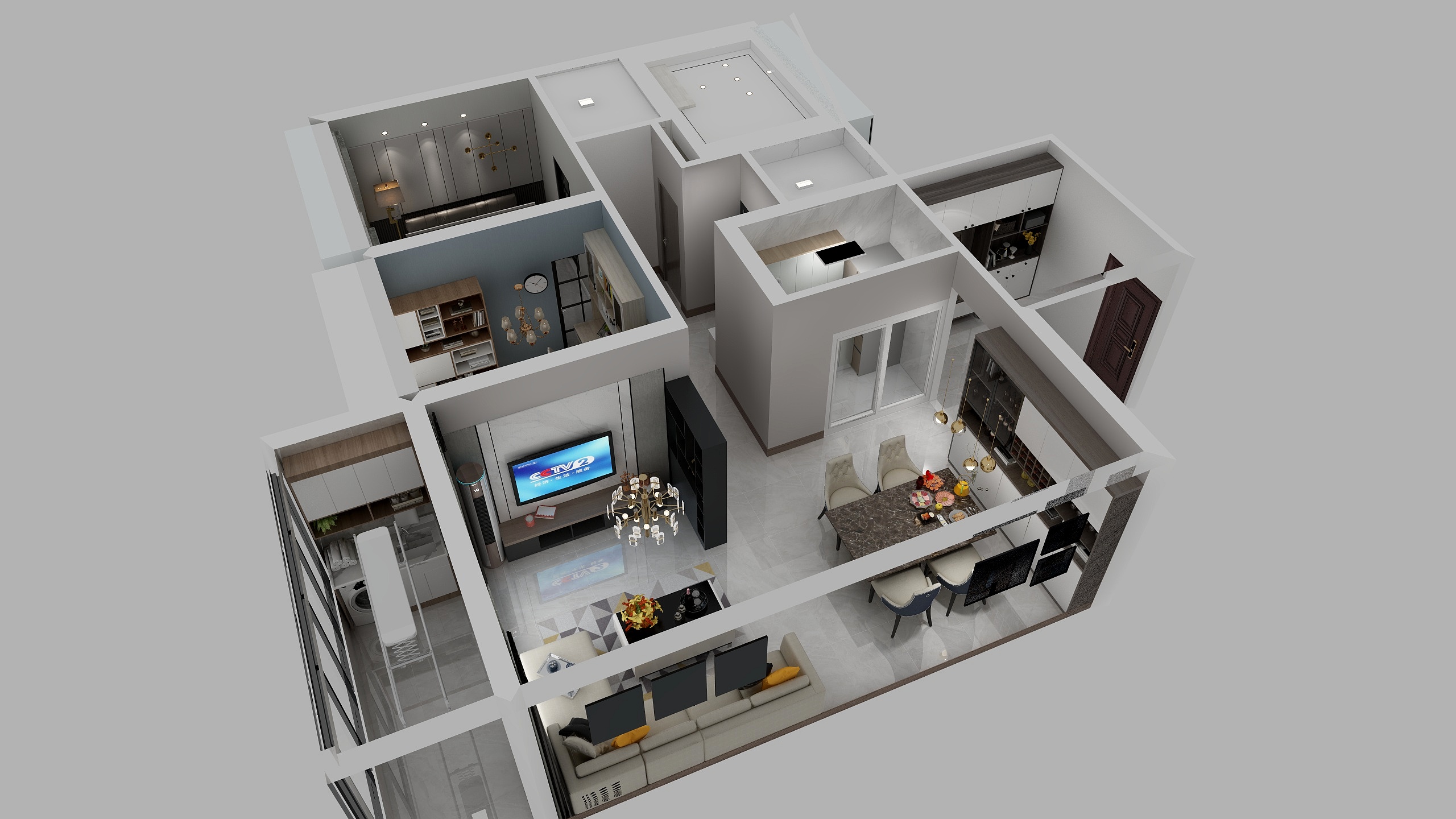 中创空间装饰设计有限公司-泰和华府-装修设计方案