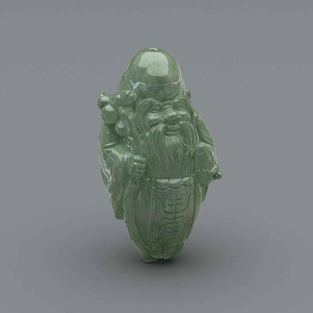 小众模型-关二爷和弥勒佛-23D模型