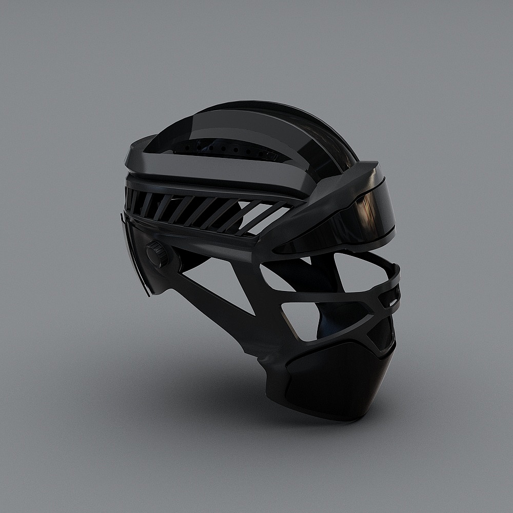 小众模型-头盔-23D模型