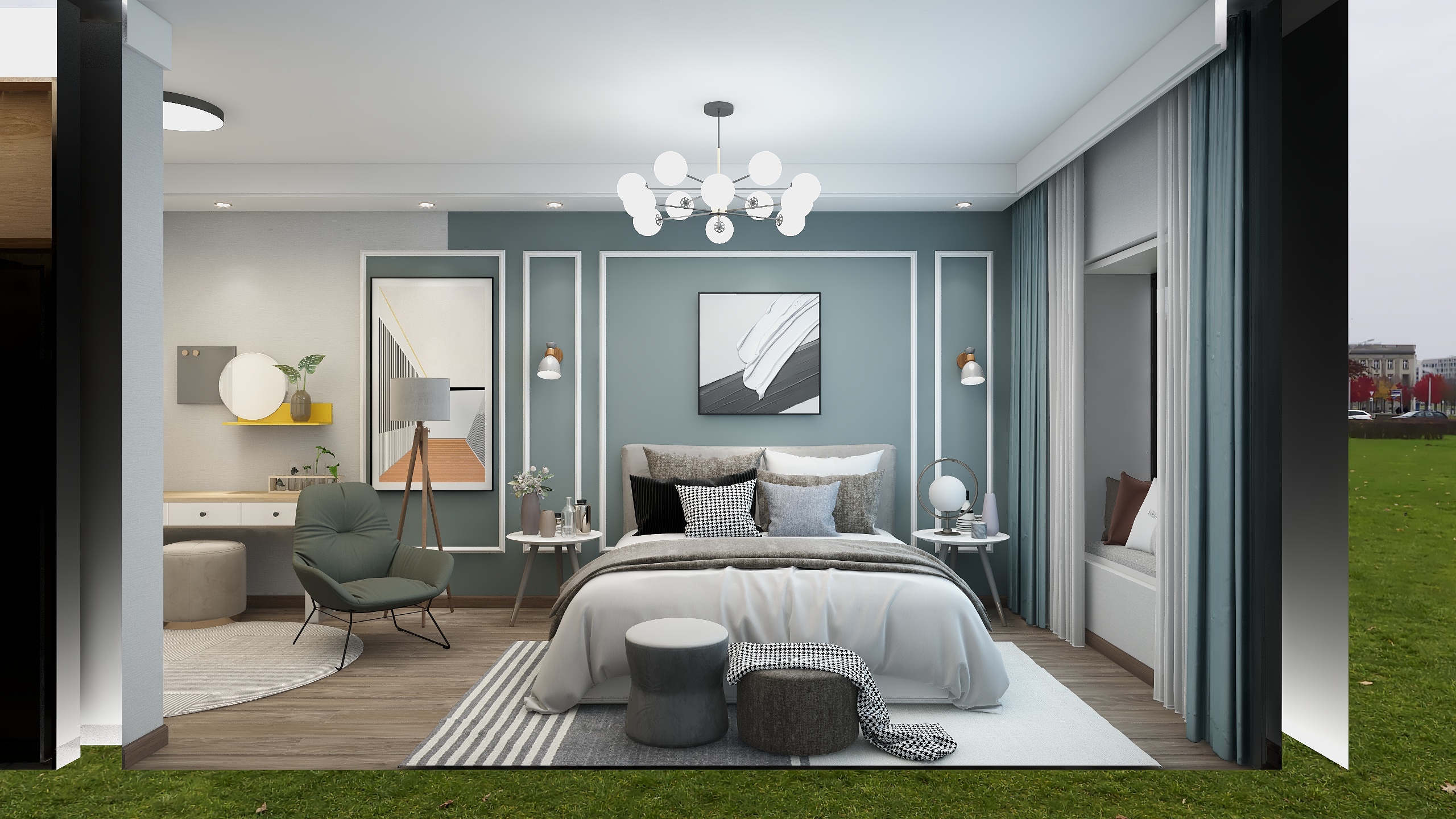 悲伤西兰wRfS-中鹏19号楼-装修设计方案