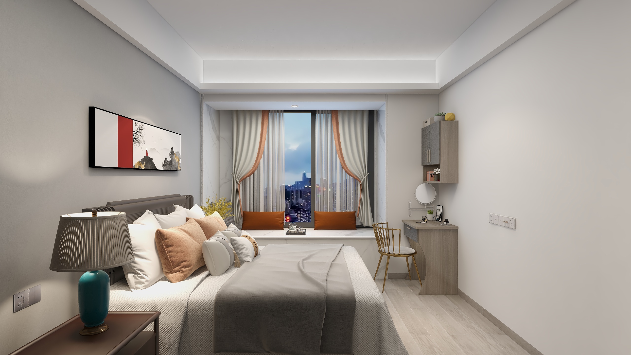 吴尉东-丹凤城栋-Model装修效果图