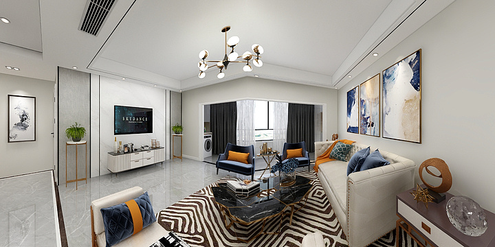 襄阳市天立装饰建筑工程有限公-骧龙142方王-装修设计方案