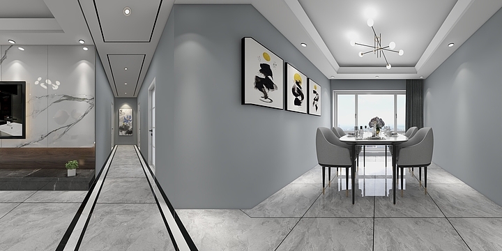 湖北黄石阳新县程用炳-2栋2单元1303(8057)-装修设计方案