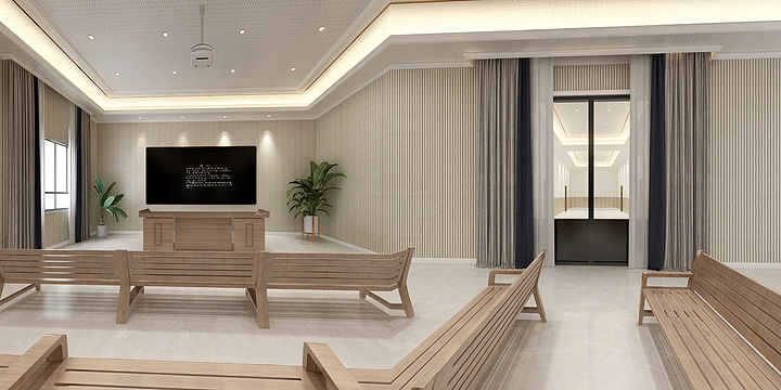 嘉福装饰有限公司-教堂-走廊-装修设计方案