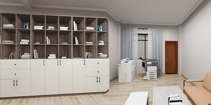 美学空间装饰高师-市委宣传部-装修设计方案