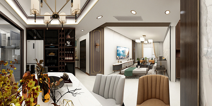 创意手艺人-融创御园阿姨-装修设计方案