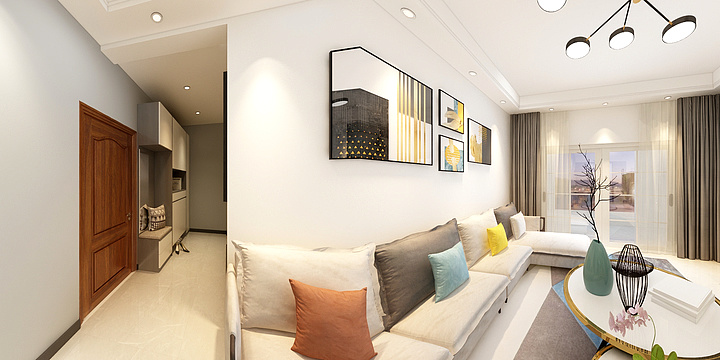 冷冻在夏日的爱情-汴河小镇118-装修设计方案