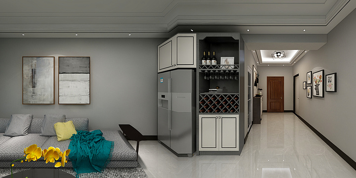 风光无限装饰*郭文恒-开元公馆2号楼2101-装修设计方案