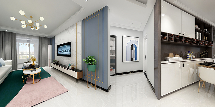 大宅装饰13811006734-剑桥郡二期169-2-1304-装修设计方案