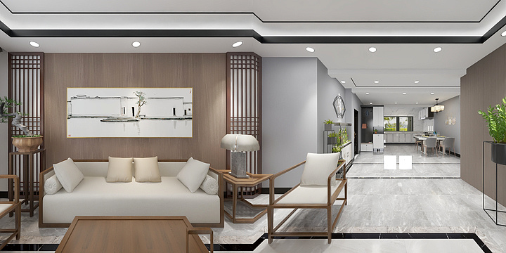 Danazhang-东郡新府二期130㎡-装修设计方案