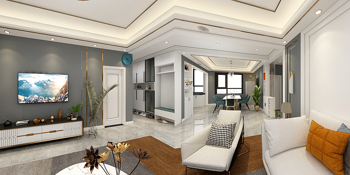 1星河设计1-130现代轻奢-装修设计方案