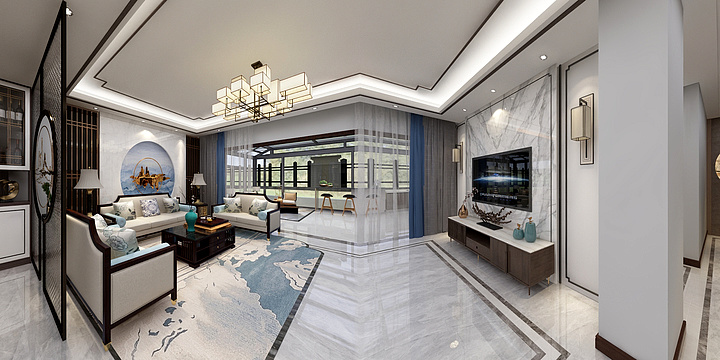 一米七的小胖子-陈姐龙城府雅居高端设计-装修设计方案