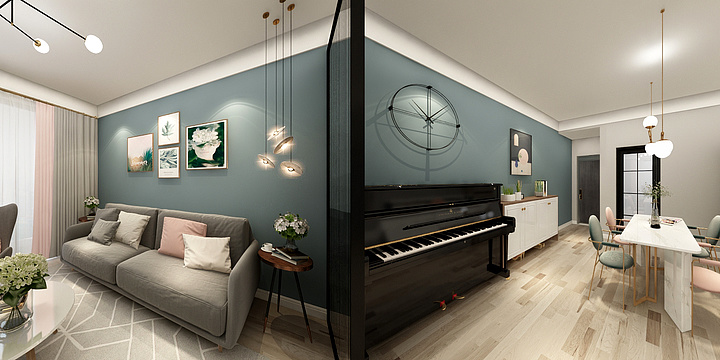 优家邦-新加坡花园-装修设计方案