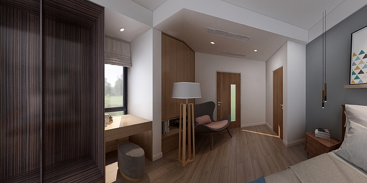 醉美夕阳红-卧室-新手教学-装修设计方案