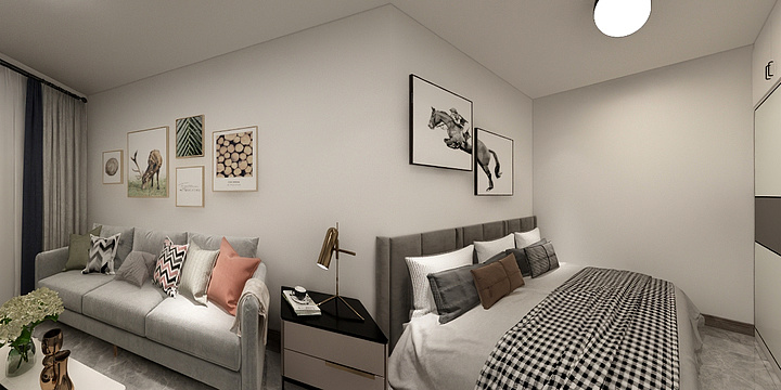 陈贝贝i-环湖西里-装修设计方案