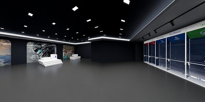 138****1427HABD-雏菊金融动漫展厅平面-装修设计方案