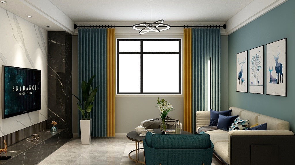 九和空间设计.-锦绣前程11-1-101-装修设计方案