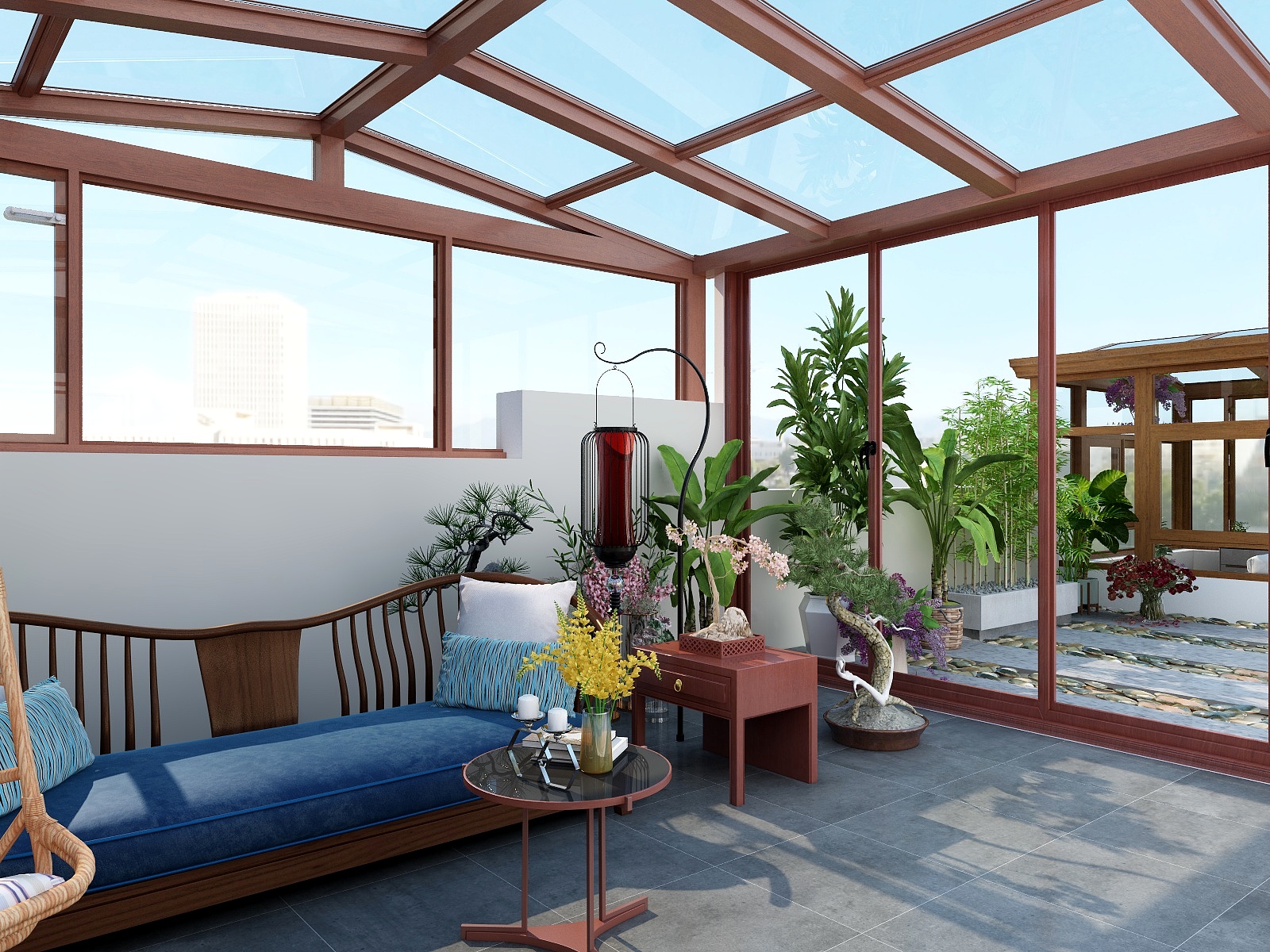 青音设计-2碧桂园翡翠湾顶楼阳光房-装修设计方案