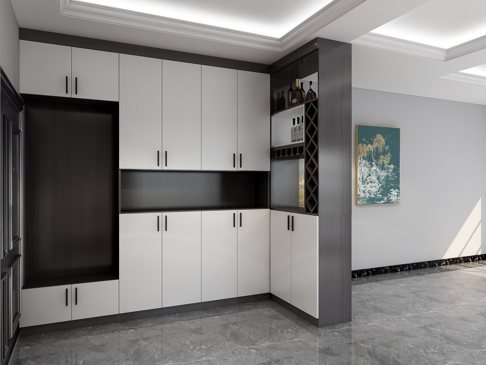 壹号衣柜-金陵半岛一个柜子-装修设计方案