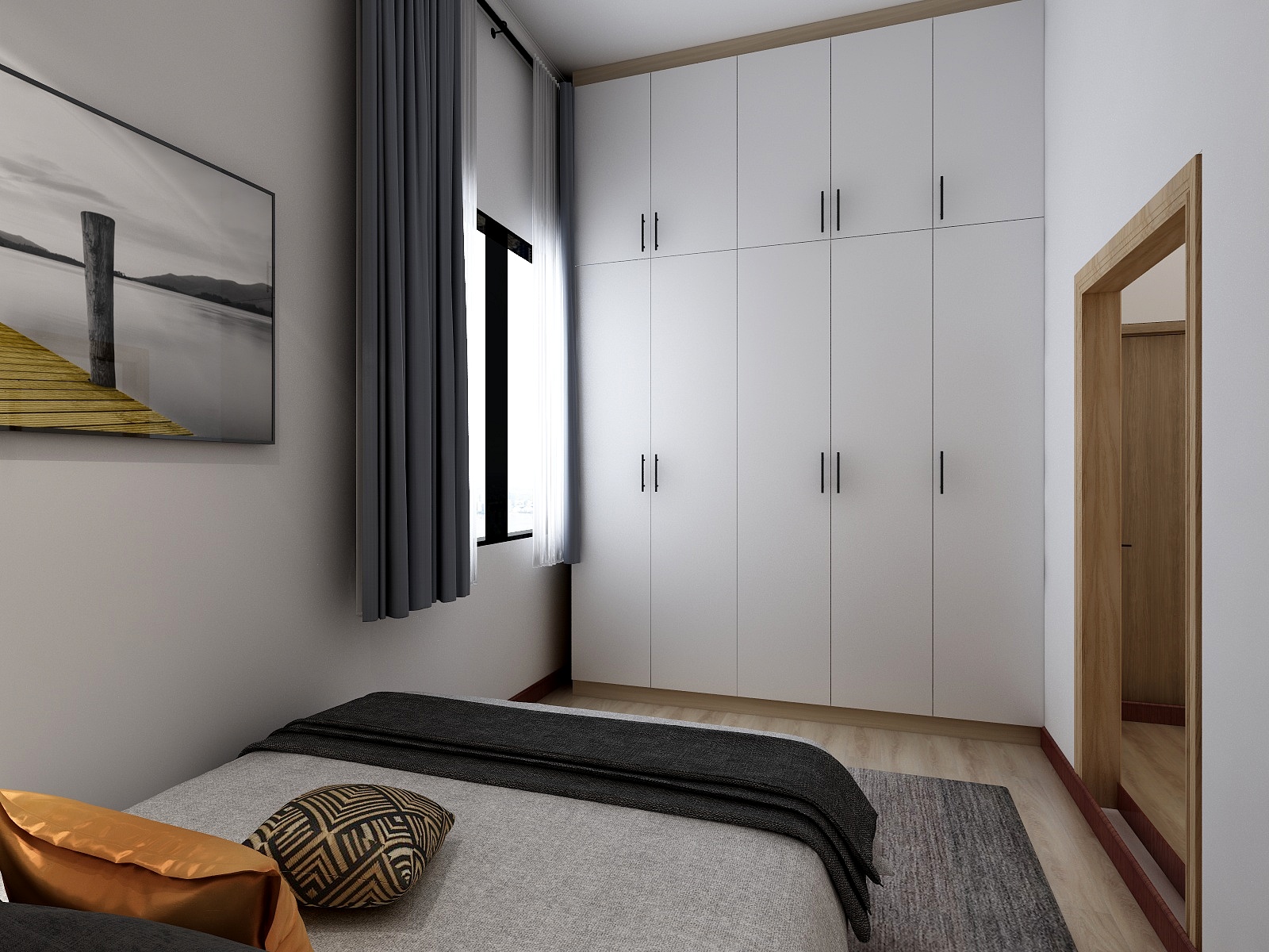 设计师姚qrmU-主卧衣帽间1-装修设计方案