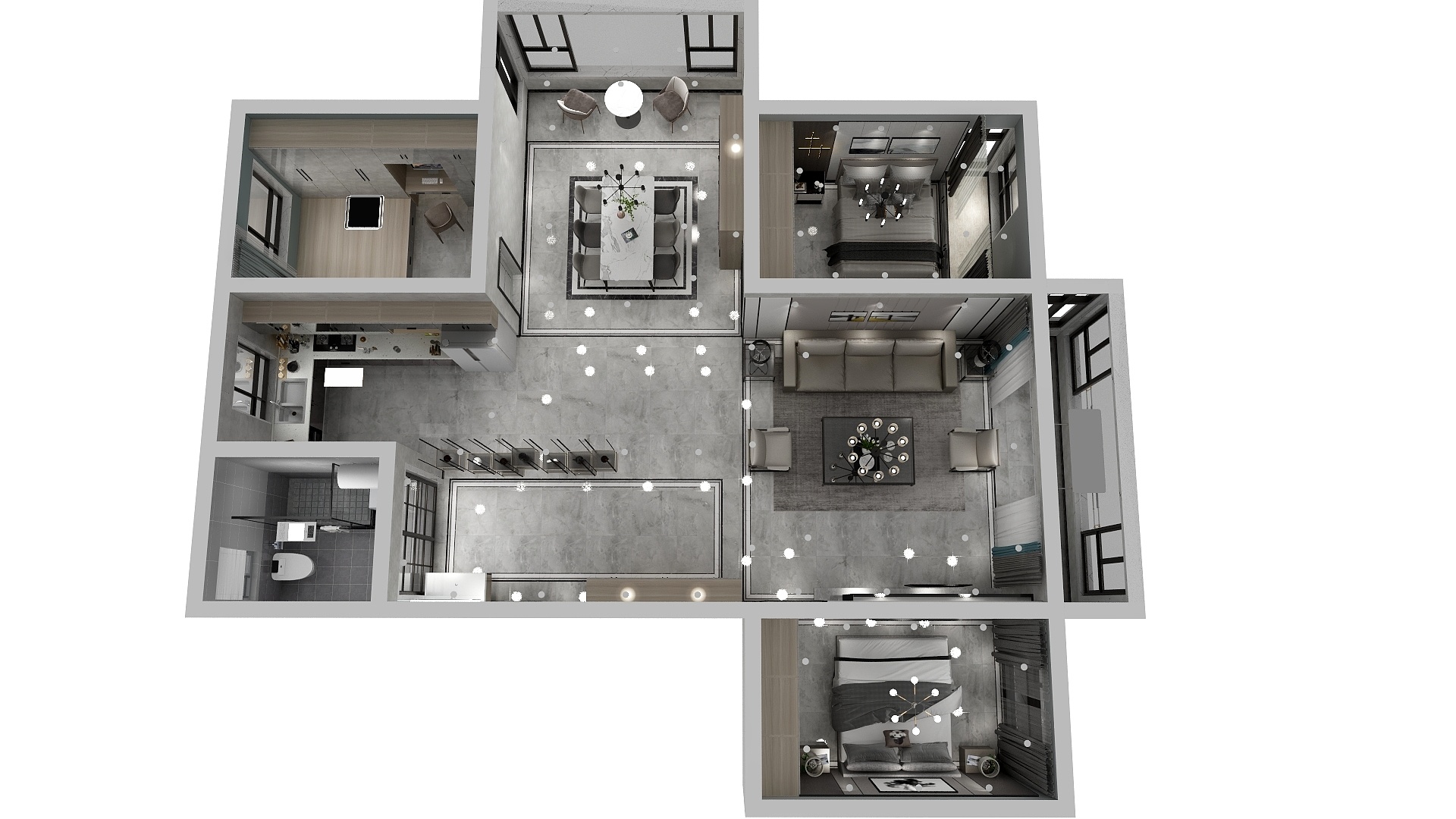 设计张峻铨-公园一号-豪宅-装修设计方案