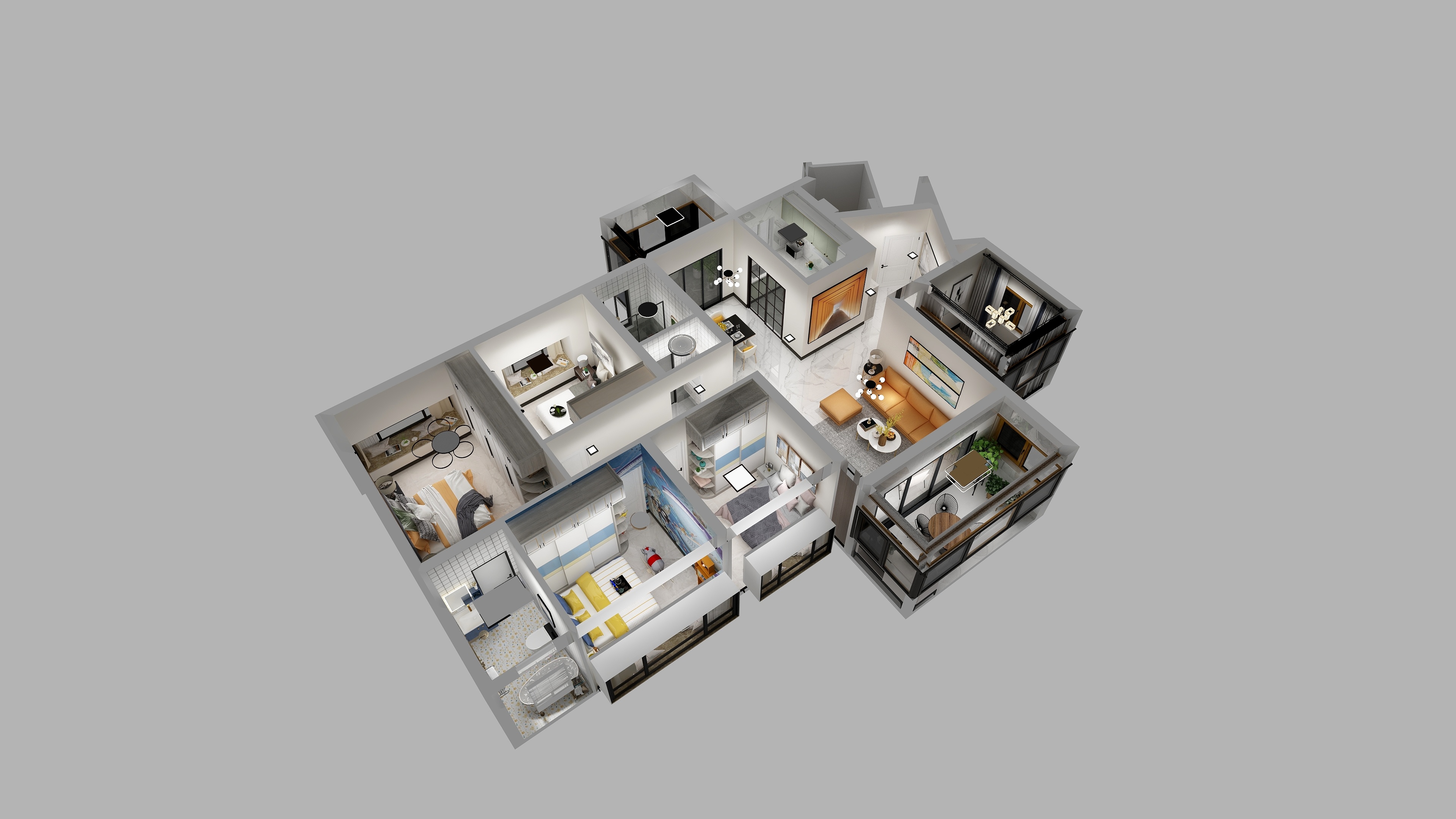 名星装饰设计星设计-南宁小区王姐-装修设计方案