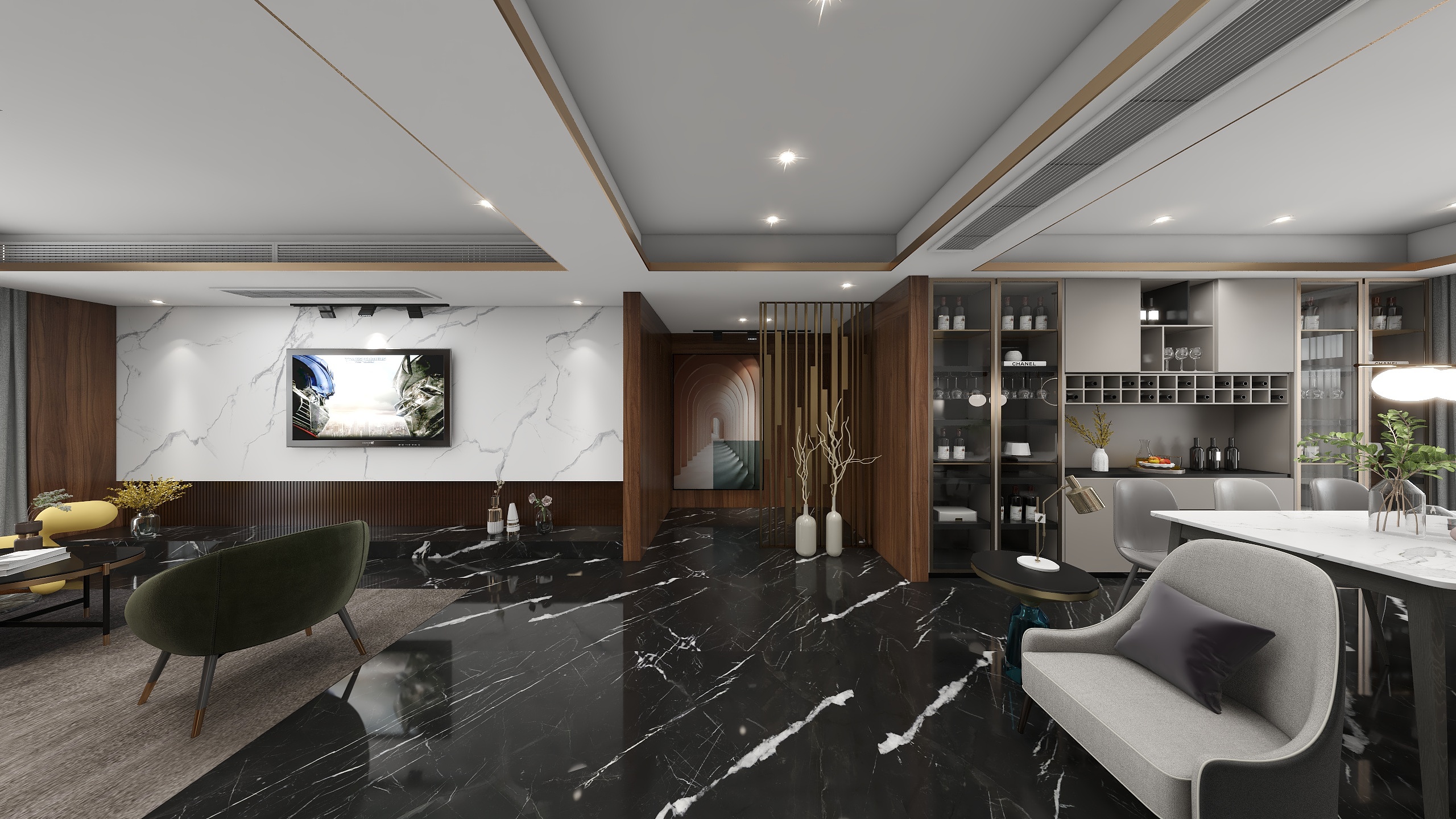 全案设计WVwi-山水华都-装修设计方案