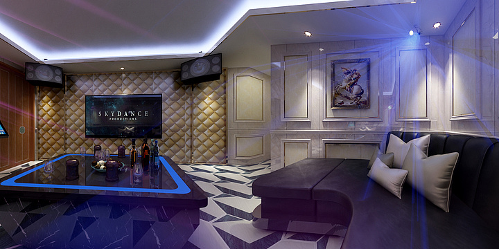 南昌盛福-设计师-邓世荣-9.11  涂总KTV-装修设计方案