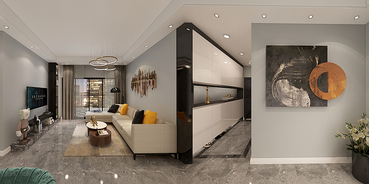 空间设计--林工-佛山秦总雅居(1)-装修设计方案