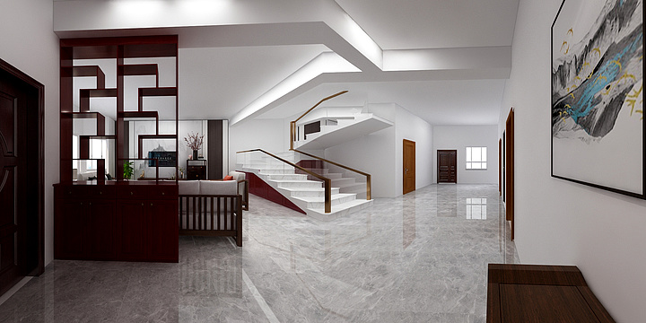 haicandy-富平自建房1楼-装修设计方案