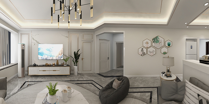 良匠设计-新津-隆鑫印象城邦-副本-副本-装修设计方案