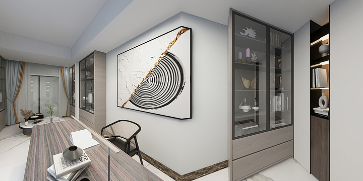 良工装饰丨设计师商柳-效果图-装修设计方案