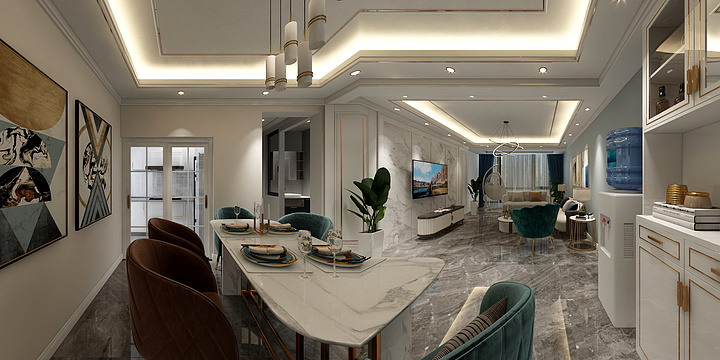 南风知我意00-锦辉国际130户型-装修设计方案