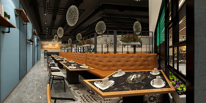 MOCAI-牛九段烤肉--沛县-装修设计方案