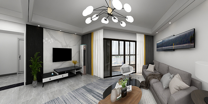 eveline_-世茂九龙庭11-2705-装修设计方案