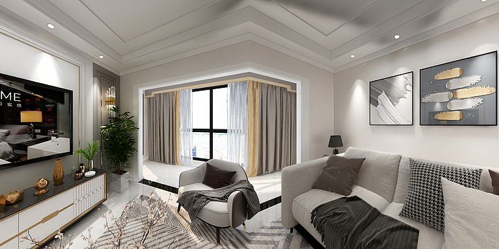 刘姿梵Echo-南山一号-装修设计方案